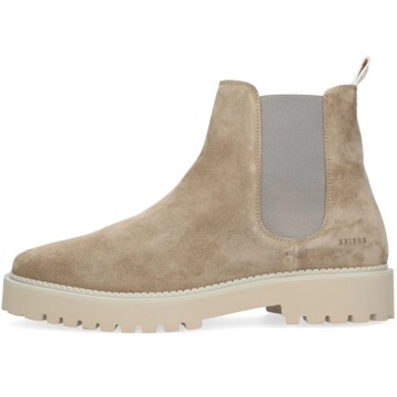 Nubikk Taupe Chelsea Boots Logan Rai Nubikk , Gray , Heren - 43 Eu,42 Eu,44 EU