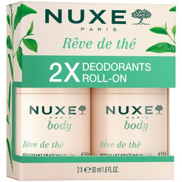 Nuxe Deodorant Nuxe Rêve De Thé Deo Roll On 50 ml + 50 ml