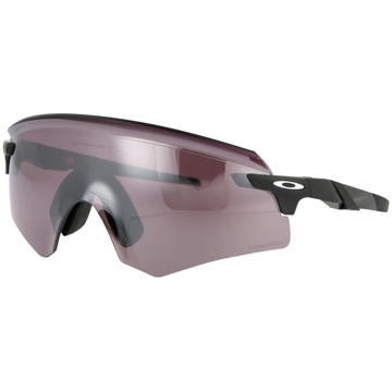 Oakley Stijlvolle zonnebril met Encoder-technologie Oakley , Black , Heren - 36 MM