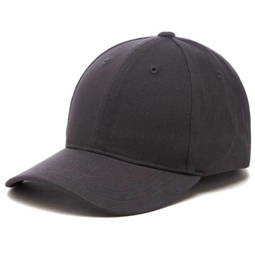 Object Minimalist Style Baseball Cap Anthracite Grey Object , Black , Unisex - ONE Size