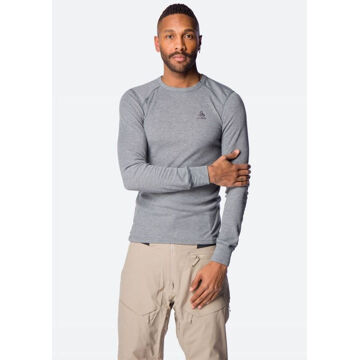ODLO Bl Top Crew Neck L/S Active Warm Eco Grijs - XXL