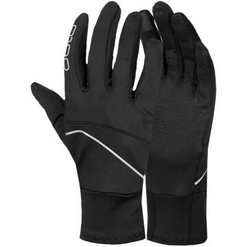 ODLO Gloves Intensity Safety Light Unisex Sporthandschoenen - Black - Maat L