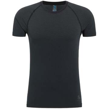 ODLO Performance Light Crew Neck Hardloopshirt Heren-Zwart - S