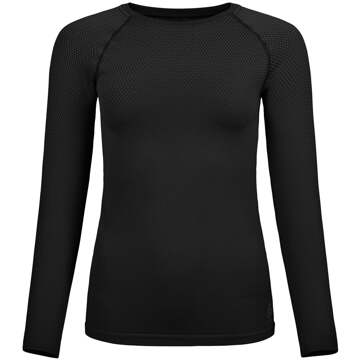 ODLO Performance Light Eco Bl Top Crew Neck L/S Zwart