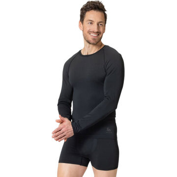 ODLO Performance Light Eco BL Top Crew Neck L/S Zwart