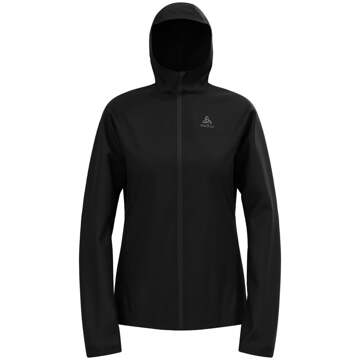 ODLO X-Alp Waterproof Hardloopjas Dames-Zwart - S