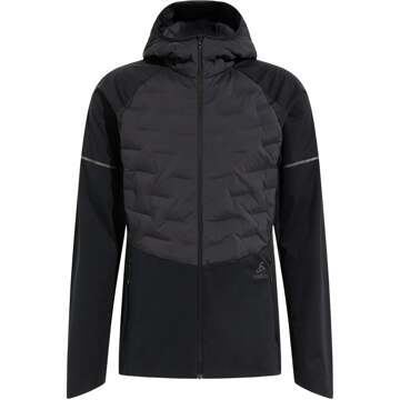 ODLO Zeroweight Insulator Hardloopjas Heren-Zwart - S