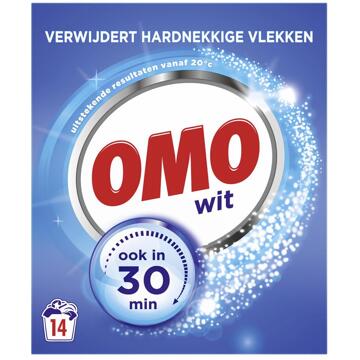 Omo waspoeder wit 798gr 14 wasbeurten