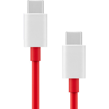 Oneplus Originele USB-C naar USB-C kabel 12A - 120 Watt - 1 meter - Rood - 1m