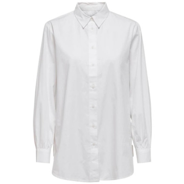 Only Klassiek Overhemd Dames White - M