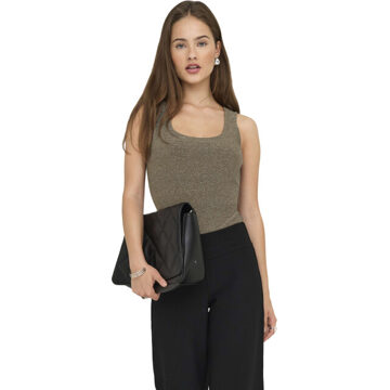 Only Onlea glitter s/l 2-ways top jrs noos falcon/gold Bruin - M