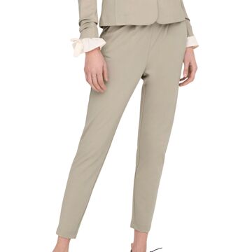 Only Poptrash life easy col pant Only , Beige , Dames - L,M,S