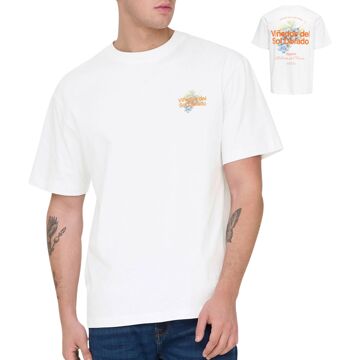 ONLY & SONS Fred Life Relaxed Print Shirt Heren