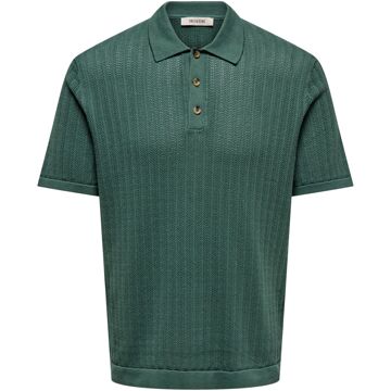 ONLY & SONS Moon 12 Knit Polo Heren - L