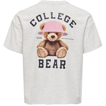 Only T-shirt 15357899 kogbilli Grijs - 146/152