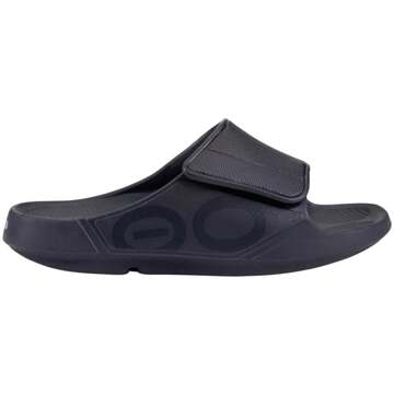 OOfos OOahh Sport Flex Herstelschoenen-Zwart Mat - 41