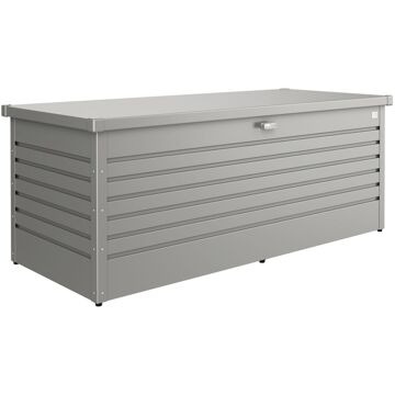 Opbergbox/Hobbybox 180 kwartsgrijs metallic - 181 x 79 x 71 cm