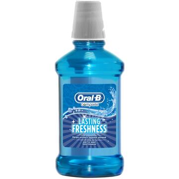 Oral-B Complete Lasting Freshness Artic Mint Mouthwash - Mouthwash 250ml