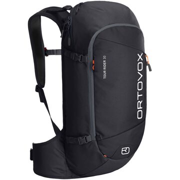 Ortovox Tour Rider 30 black-raven backpack Zwart - H 62 x B 31 x D 20