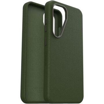 Otterbox Symmetry Cactus leren Backcover voor de Samsung Galaxy S25 - Cactus Grove Groen