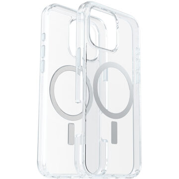 Otterbox Symmetry Clear Backcover MagSafe voor de Apple iPhone 16 Pro Max - Clear Transparant