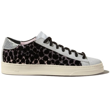 P448 Bedrukte Grijze Sneakers P448 , Multicolor , Dames - 40 Eu,38 Eu,36 Eu,37 EU