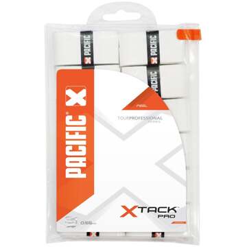 Pacific X Tack Pro 12st - Tennisgrip - 0.55mm - Wit