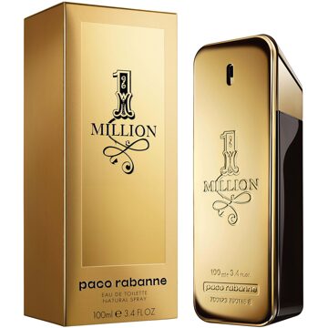 Paco Rabanne 1 Million 100 ml - Eau de Toilette - Herenparfum