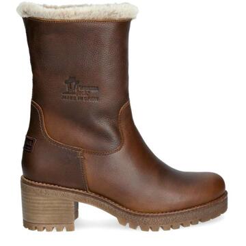 Panama Jack Enkellaarzen Chelsea boots Dames -Cognac - Maat 40