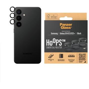 PanzerGlass Camera Protector Hoop Optic Rings voor de Samsung Galaxy S24 - Black Zwart