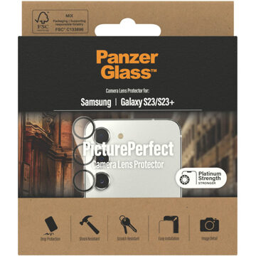 PanzerGlass PicturePerfect Samsung Galaxy S23 5G/S23+ 5G Cameralens Beschermer
