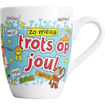 paperdreams Cartoonmok Trots op jou wit