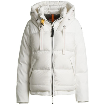 Parajumpers Peppi Puffer Jas Parajumpers , White , Dames - M