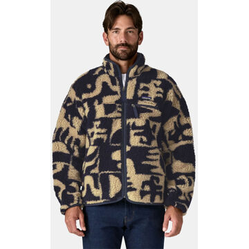 Patagonia Natural Blend Retro Cardigan Vest Blauw - S