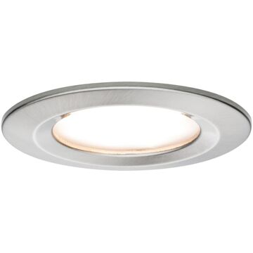 Paulmann Nova Badkamerlamp (inbouw) LED LED 6.5 W IP44 RVS (geborsteld)