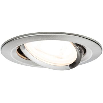 Paulmann Nova LED Inbouwspot – Zwenkbaar – Dimbaar – GU10 - IJzer