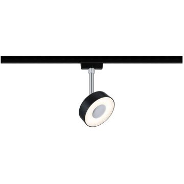 Paulmann Urail LED-spot Circle - 5W - zwart mat - 2700K