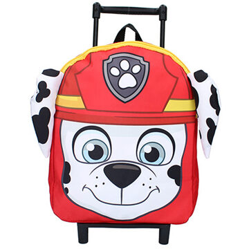 PAW Patrol Marshall reiskoffer/trolley/rugtas - rood - 33 x 25 cm - voor kinderen