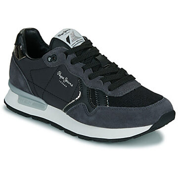 Pepe Jeans Lage Sneakers Pepe jeans BRIT MIRROR W" Zwart - 36,37,38,39,40,41