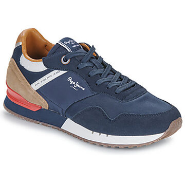 Pepe Jeans Lage Sneakers Pepe jeans LONDON BRAND M" Blauw - 42,43,44,45