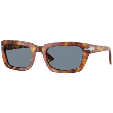 Persol Stijlvolle zonnebril in groen Havana Persol , Brown , Unisex - 54 MM