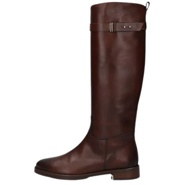 Pertini Bruin leren kniehoge laarzen Pertini , Brown , Dames - 35 Eu,40 EU