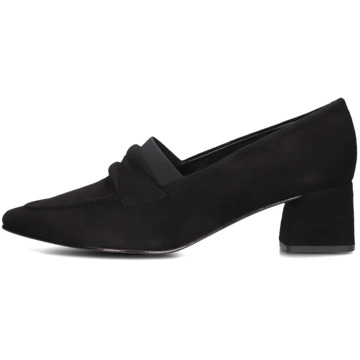 Peter Kaiser Zwarte Suède Penny Loafers Peter Kaiser , Black , Dames - 37 1/2 EU