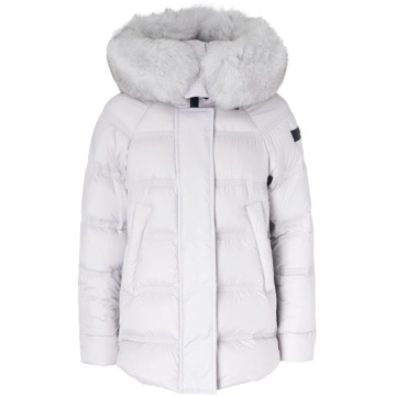 Peuterey FUR Jas MQS 03 Peuterey , Gray , Dames - M,S,Xs,2Xs