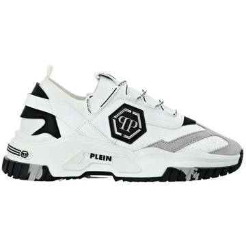 Philipp Plein Predator Sneakers Philipp Plein , White , Heren - 45 Eu,40 Eu,42 Eu,43 EU