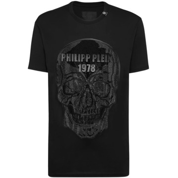 Philipp Plein T-Shirts Philipp Plein , Black , Heren - 2Xl,Xl,L,M,S