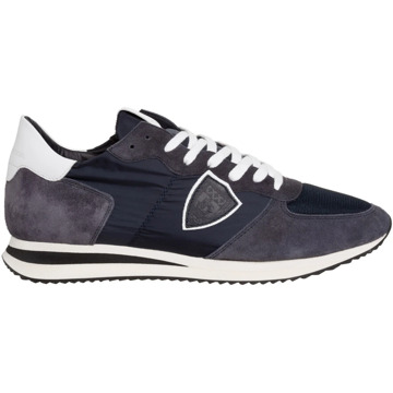 Philippe Model Blauwe Trpx Lage Sneakers Philippe Model , Blue , Heren - 45 Eu,40 Eu,36 Eu,43 Eu,42 Eu,41 Eu,44 EU