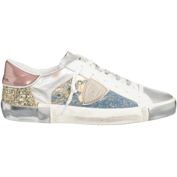 Philippe Model Multikleur Lage Sneakers Philippe Model , Multicolor , Dames - 39 Eu,36 Eu,37 Eu,38 Eu,40 EU