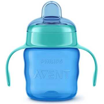 Philips Avent Tuitbeker - 200ml - 6+ maanden - Blauw - SCF551/05