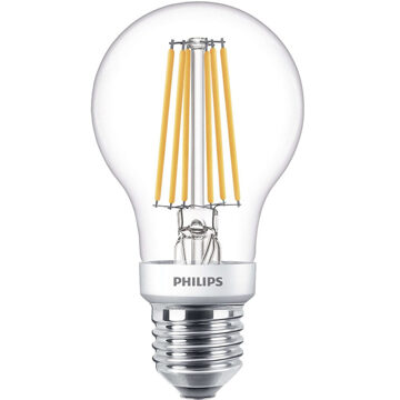 Philips LED Lamp - SceneSwitch Filament 827 A60 - E27 Fitting - Dimbaar - 1.6W-7.5W - Warm Wit 2200K-2700K Vervangt
